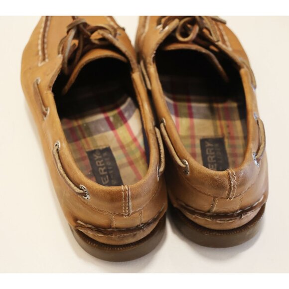 Sperry Topsiders Brown 8.5 Boat Deck Shoes - Picture 5 of 5